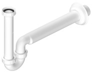 BRUCKNER Sifon za umivaonik/bidet 5/4", DN40, plastični, bijeli